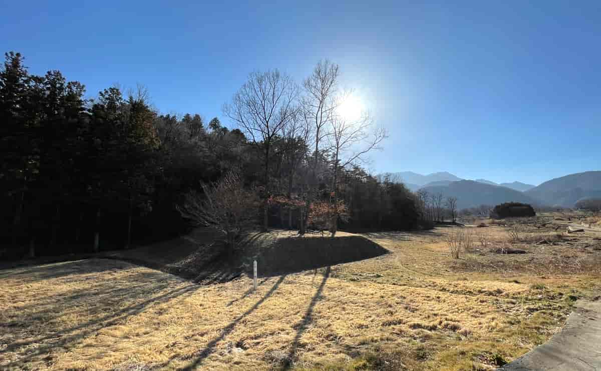 新府城跡