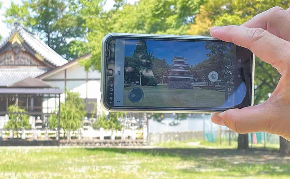 ３DCGで再現された名古屋城