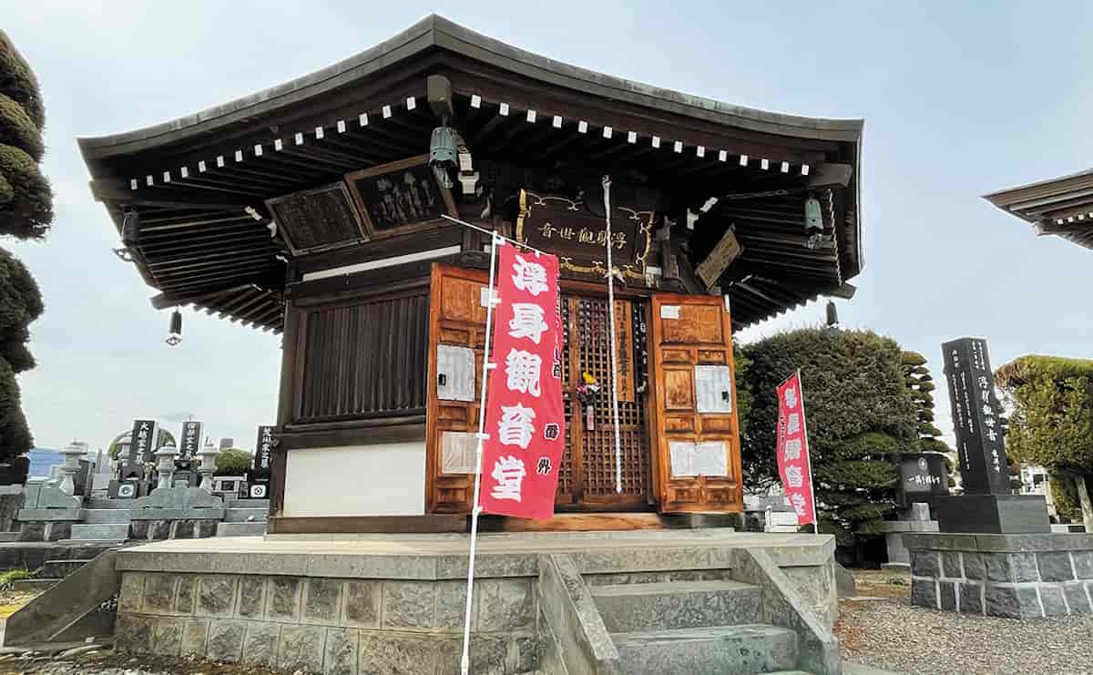 龍興寺の浮身観音八葉堂