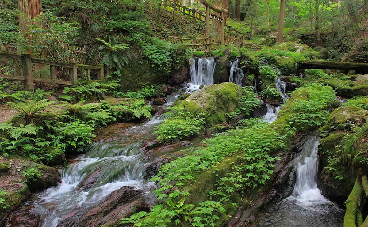 瓜割の滝