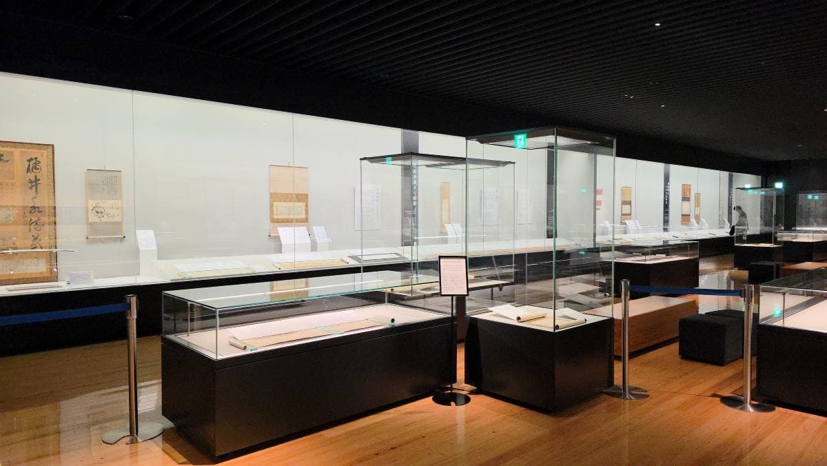 高知県立坂本龍馬記念館の展示室。
