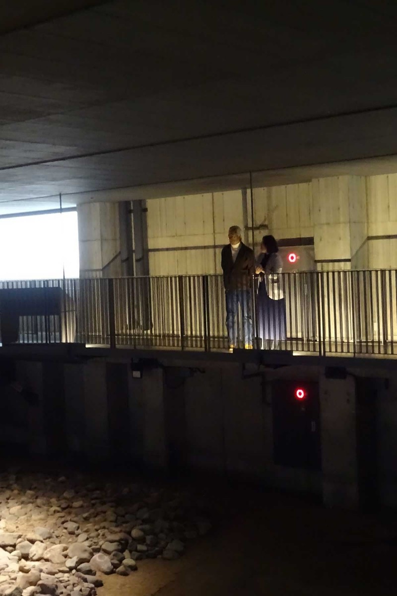 川湊の遺構展示