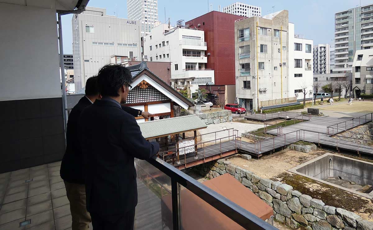 北庄城跡