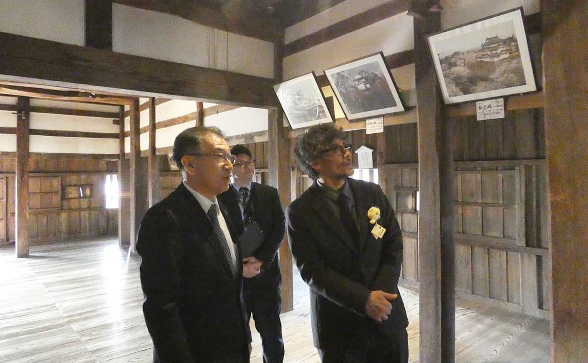 「いままでお城に住みたいと思ったことは一度もないですが、丸岡城のフォルムの美しさと威容を見ると思わず住んでみたくなりました（笑）」（山口さん）